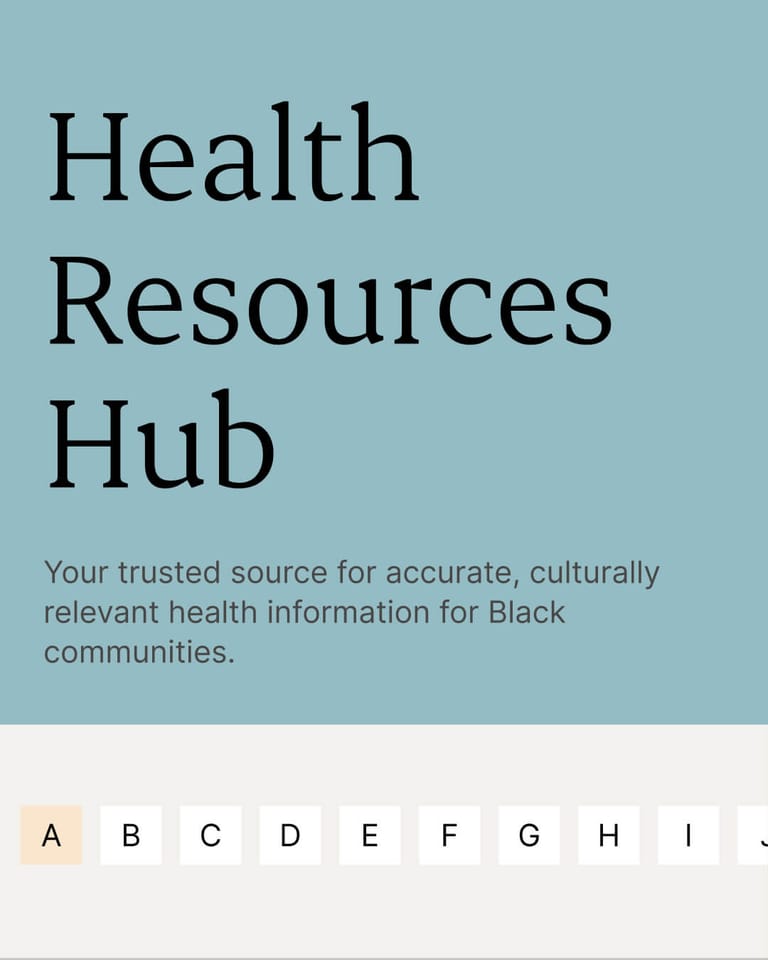 BlackDoctor Health Resources Hub